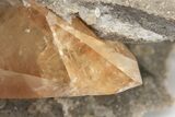 Giant, Twinned Calcite Crystal - Elmwood Mine #209749-5